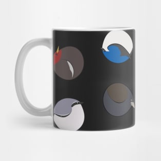 Round Birds! Mug